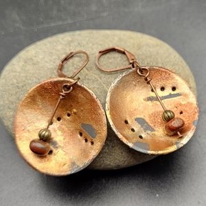 Polymer clay earrings